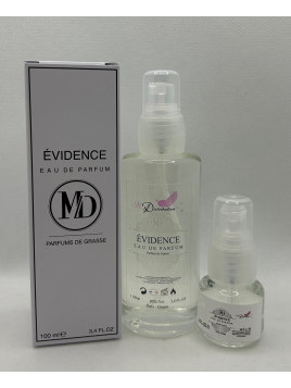 Parfums 100ml Evidence "Femme" ref 75 à 983